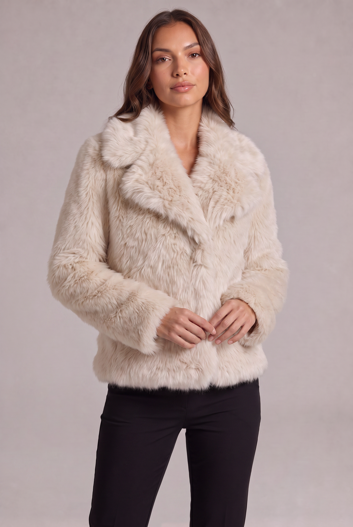 Rebecca – Giacca effetto pelliccia
