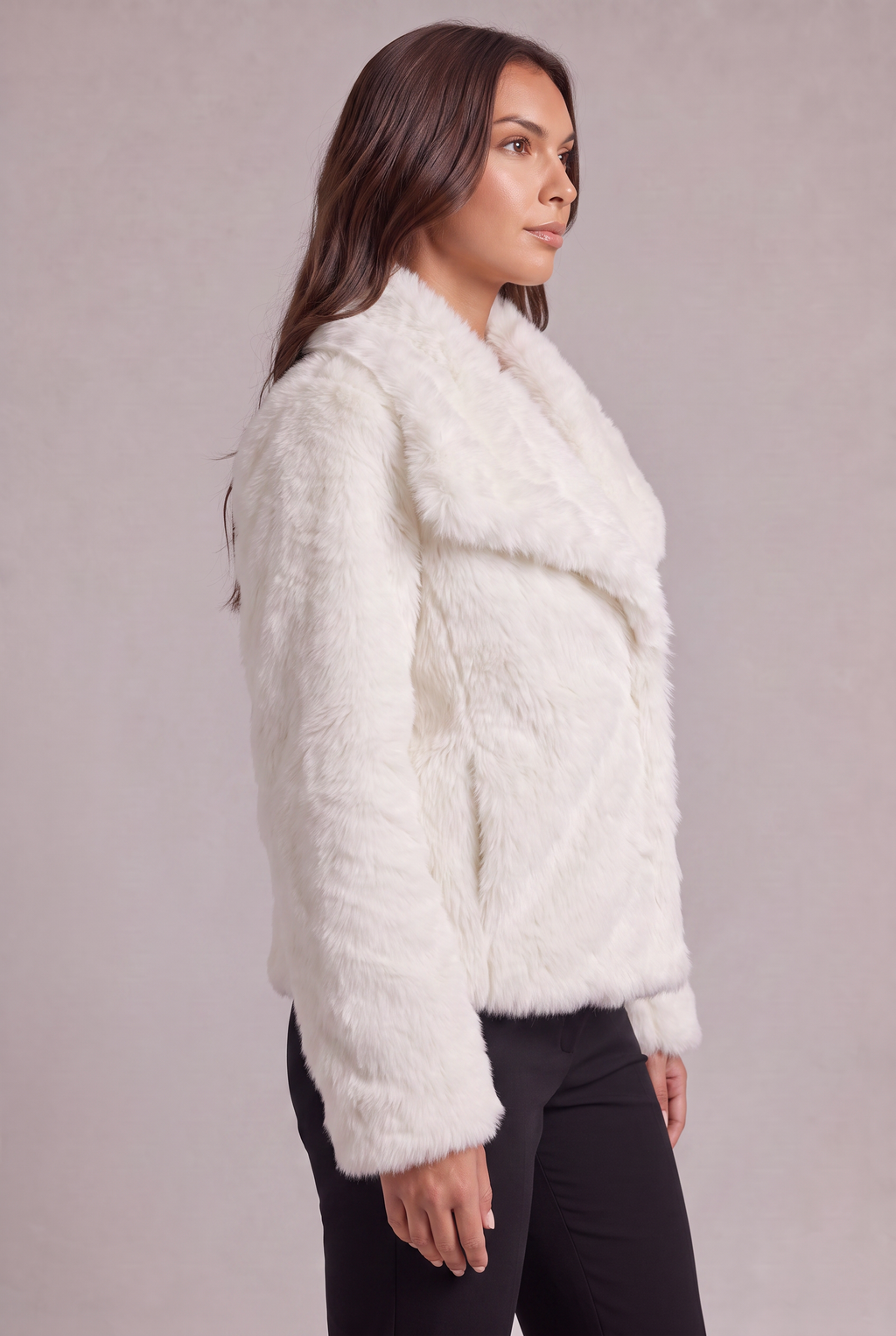Rebecca – Giacca effetto pelliccia
