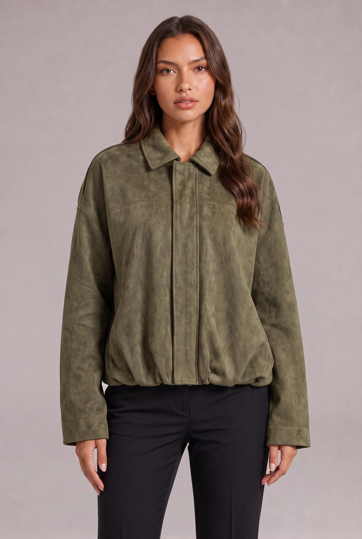 Matilde – Bomber in camoscio