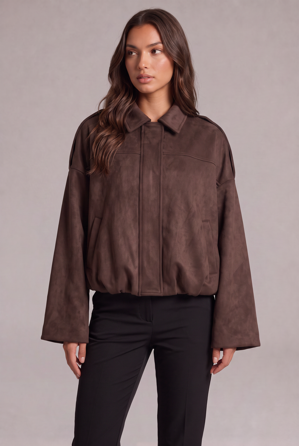 Matilde – Bomber in camoscio