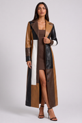Océane – Cappotto lungo a contrasto