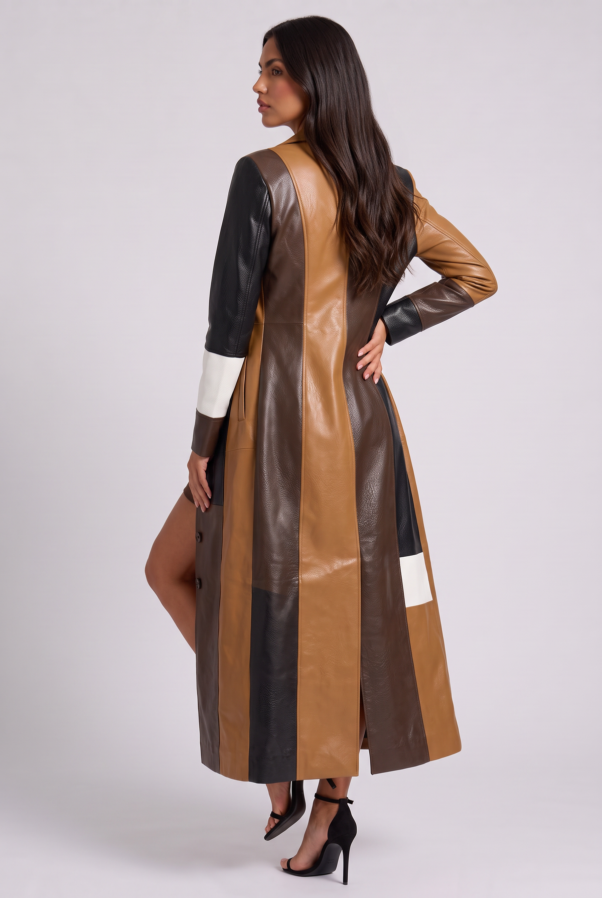 Océane – Cappotto lungo a contrasto