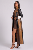 Océane – Cappotto lungo a contrasto