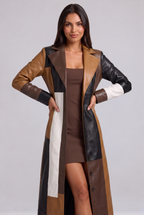 Océane – Cappotto lungo a contrasto