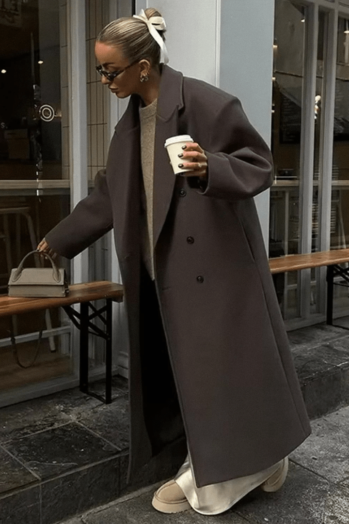 Nicole – Cappotto lungo oversize